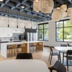 Scott County CDA Office kitchen area