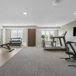 Carver Place gym / workout area