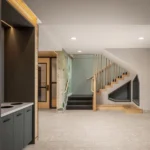 Hopes Portage lower level and stairway